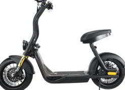 ENEWAY COCO Wave-S 1000W 48V Fatwheel LowRider Scooter mit Strassenzulassung 45 km/h BLACK