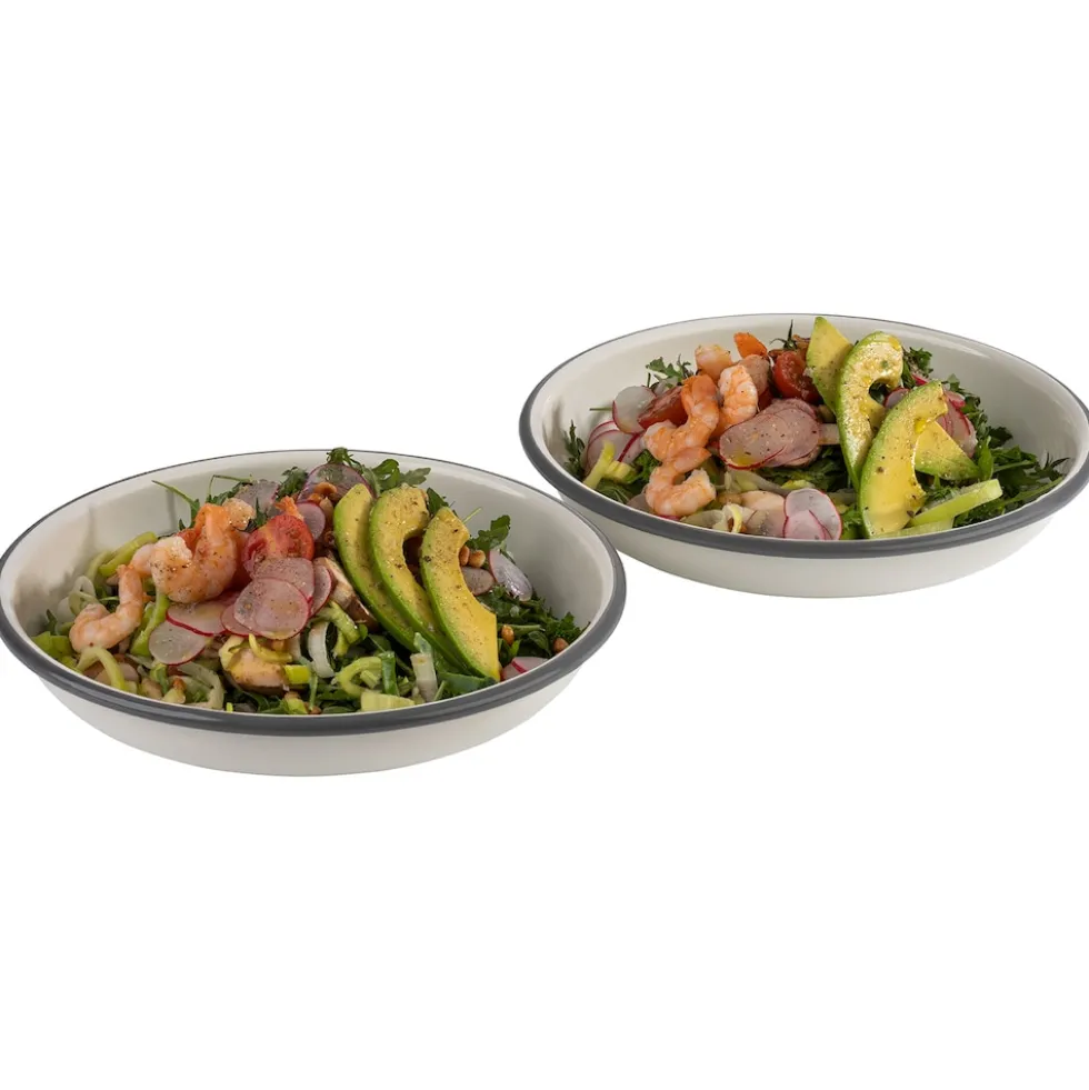 2er Set Teller tief Ø 22 cm