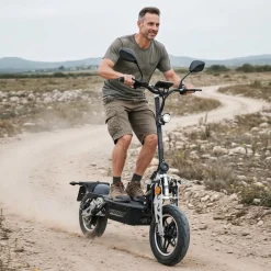 E-Scooter - VR-1500-EEC - mit Straßenzulassung - schwarz
