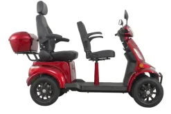 E-Seniorenmobil Vista Quarter-1L, Blei-Akku, 4-Rad, 60V, 1000 Watt, Rot