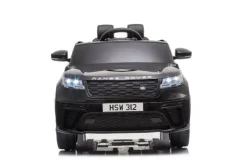 ES-Toys Kinder Elektroauto Range Rover Velar EVA-Reifen Stoßdämpfer Scheinwerfer schwarz
