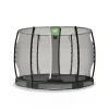 EXIT Allure Classic Bodentrampolin ø305cm - schwarz
