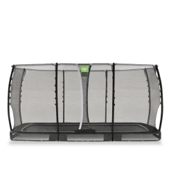 EXIT Allure Classic Bodentrampolin 244x427cm - schwarz