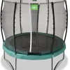 EXIT Allure Classic Trampolin ø253cm - grün