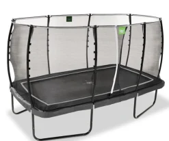 EXIT Allure Classic Trampolin 244x427cm - schwarz