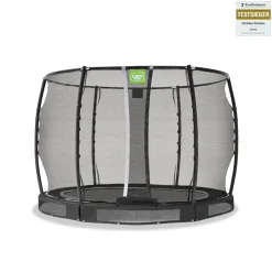 EXIT Allure Premium Bodentrampolin ø305cm - schwarz