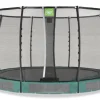 EXIT Allure Premium Bodentrampolin ø366cm - grün