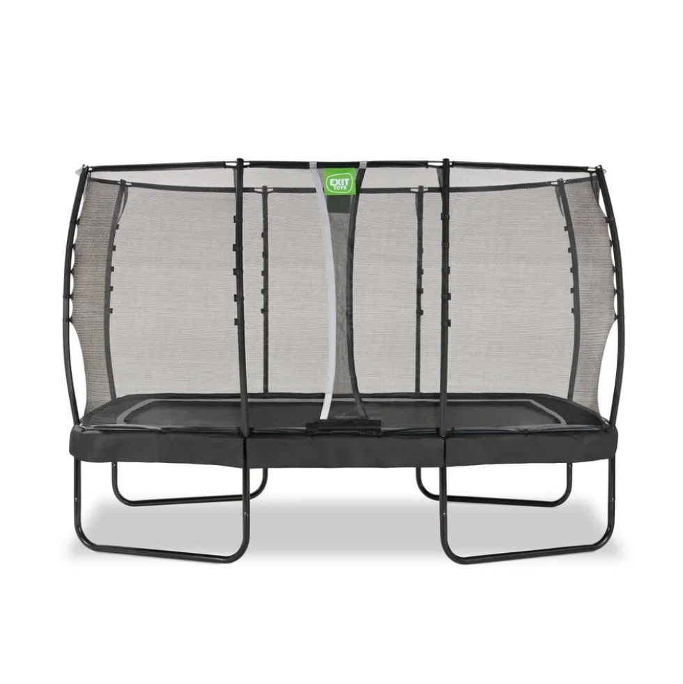EXIT Allure Premium Trampolin 214x366cm - schwarz