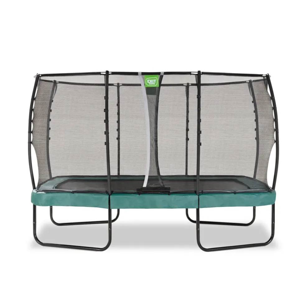 EXIT Allure Premium Trampolin 214x366cm - grün