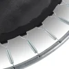 EXIT Black Edition Bodentrampolin ø244cm - schwarz