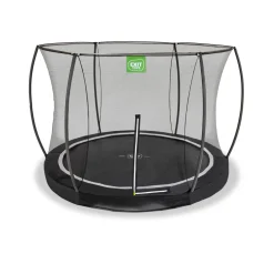 EXIT Black Edition Bodentrampolin ø244cm - schwarz
