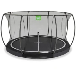 EXIT Black Edition Bodentrampolin ø427cm - schwarz