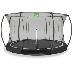 EXIT Black Edition Bodentrampolin ø427cm - schwarz