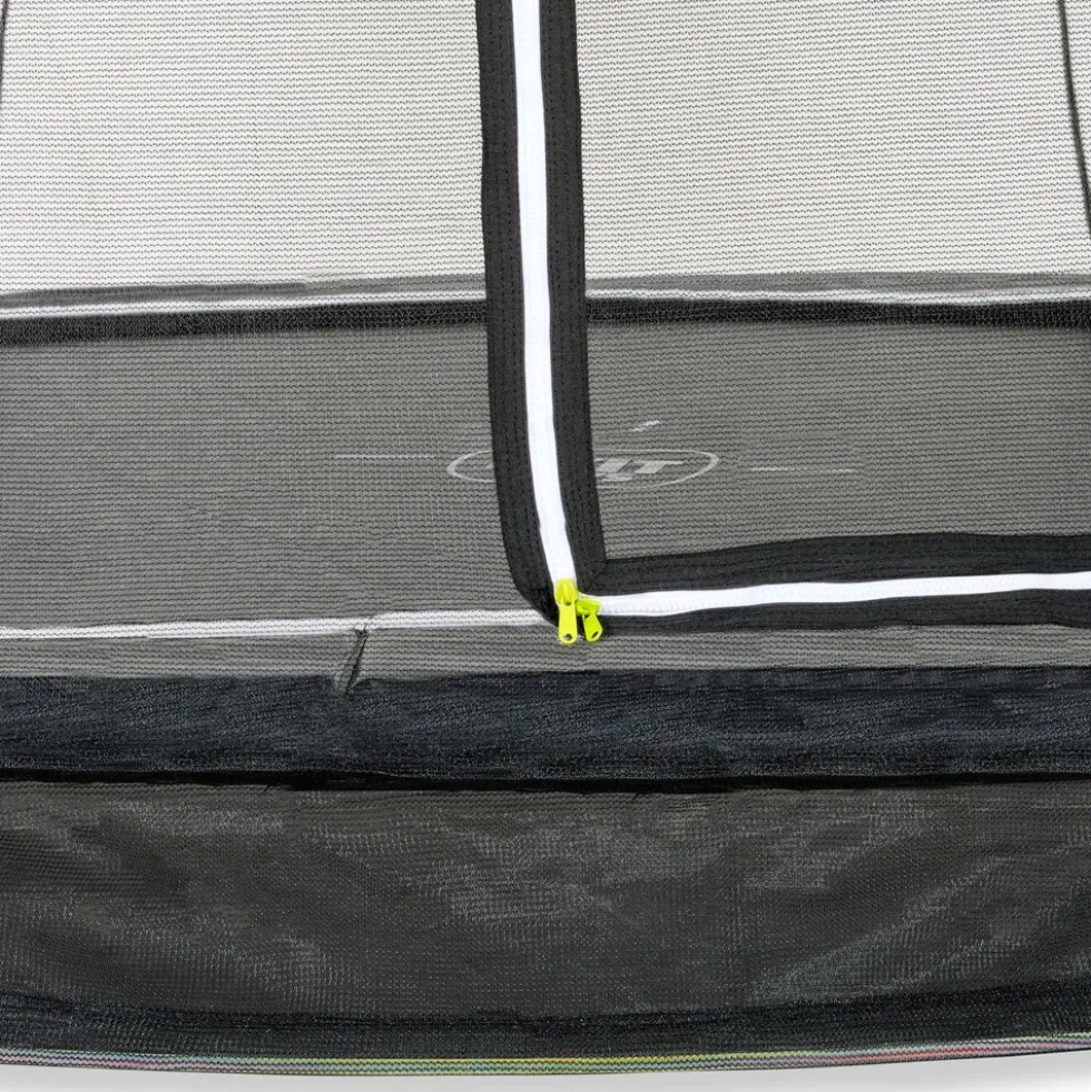 EXIT Black Edition Bodentrampolin ø427cm - schwarz