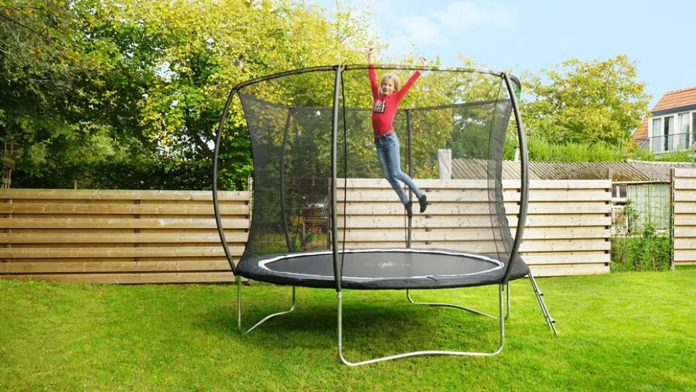 EXIT Black Edition Trampolin ø305cm - schwarz