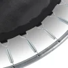 EXIT Black Edition Trampolin ø427cm - schwarz