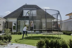 EXIT Black Edition Trampolin ø427cm - schwarz