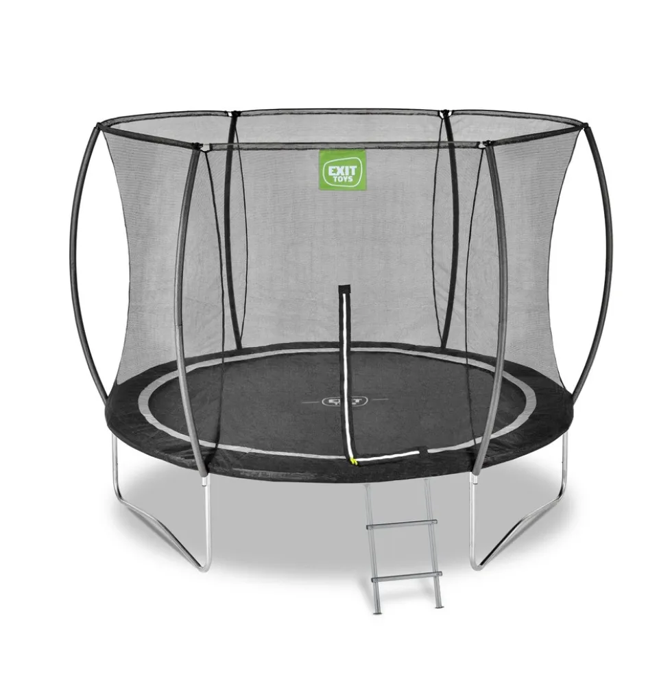 EXIT Black Edition Trampolin ø244cm - schwarz