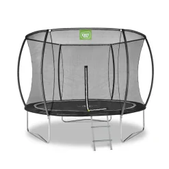 EXIT Black Edition Trampolin ø244cm - schwarz