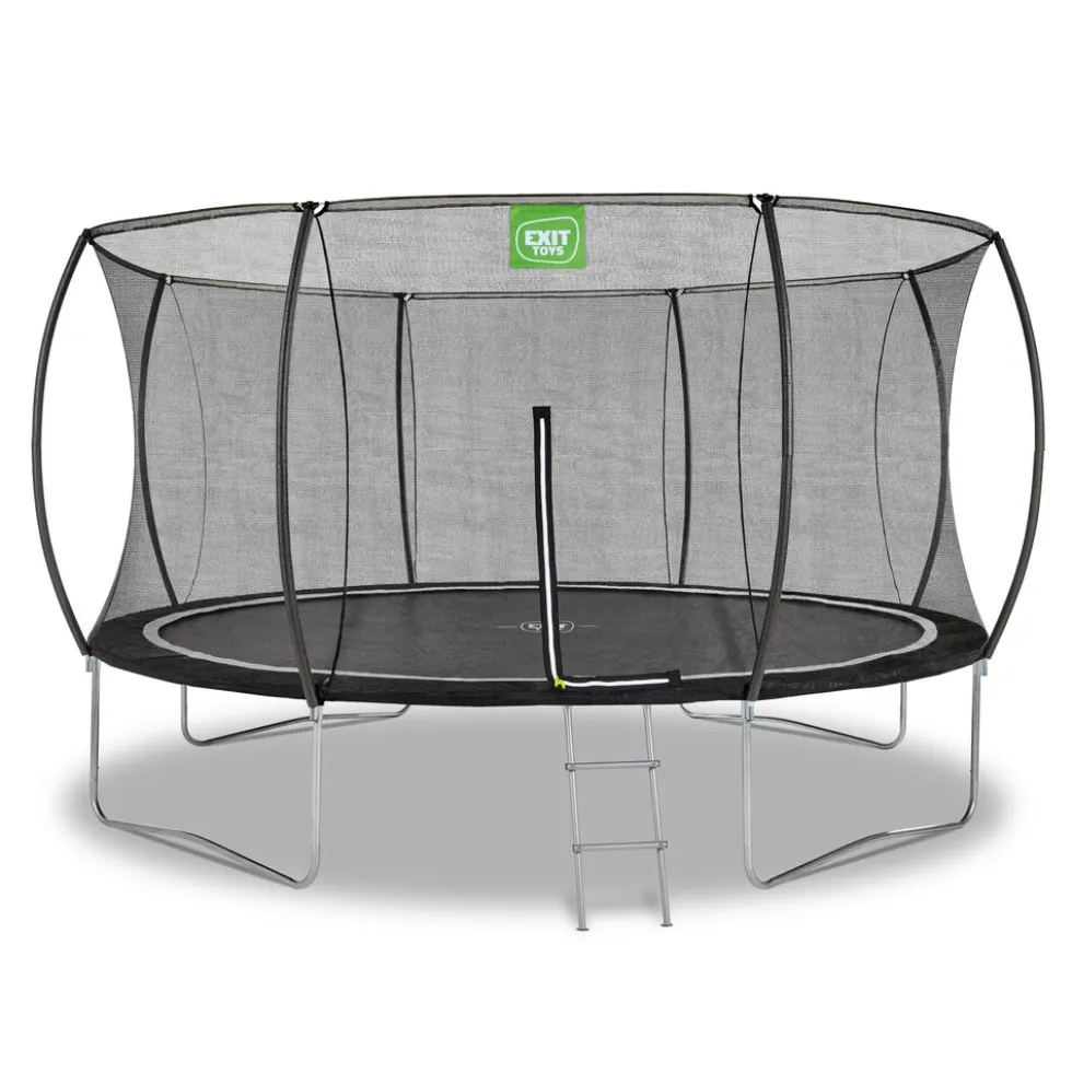 EXIT Black Edition Trampolin ø366cm - schwarz