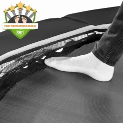 EXIT Black Edition Trampolin ø366cm - schwarz