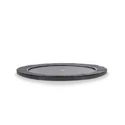 EXIT Dynamic ebenerdiges sports Trampolin ø427cm - schwarz