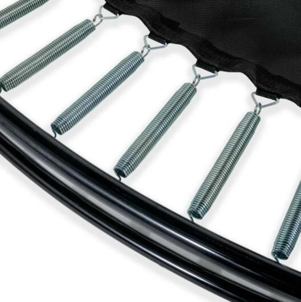 EXIT Dynamic GroundLevel ø366cm, schwarz + FreeZone Safety Edge
