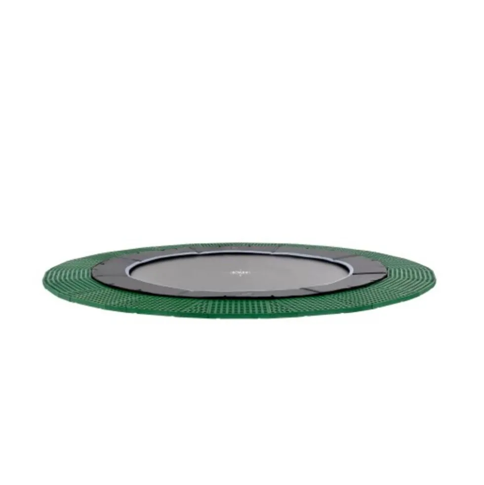 EXIT Dynamic GroundLevel ø366cm, schwarz + FreeZone Safety Edge