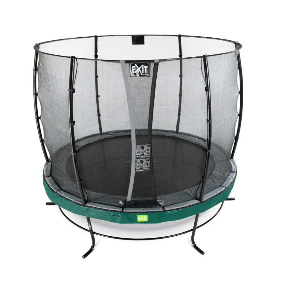 EXIT Elegant 305 (10ft) RUND + Sicherheitsnetz Economy grün