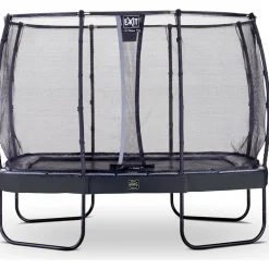 EXIT Elegant Premium Rect. 214x366 (7x12ft) + Sicherheitsnetz Deluxe RECHTECKIG schwarz