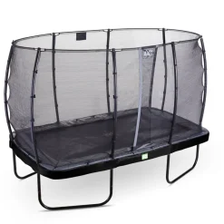 EXIT Elegant Rect. 214x366 (7x12ft) + Sicherheitsnetz Economy schwarz