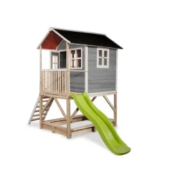 EXIT Loft 500 Holzspielhaus - grau