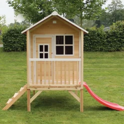 EXIT Loft 300 Holzspielhaus - naturel