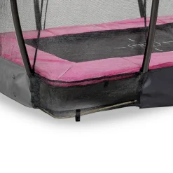 EXIT Silhouette Ground + Sicherheitsnetz Rechteckig 153x214 (5x7ft) Rosa