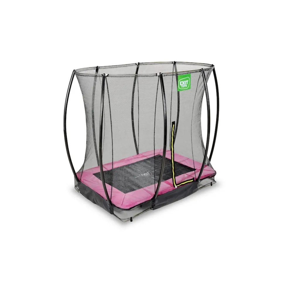 EXIT Silhouette Ground + Sicherheitsnetz Rechteckig 153x214 (5x7ft) Rosa