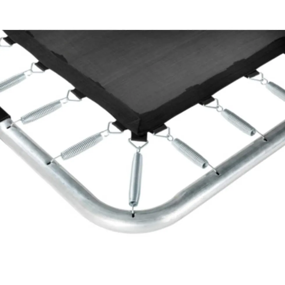 EXIT Silhouette Rechteckig 214x305cm (7x10ft) + Sicherheitsnetz Schwarz