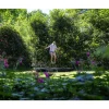 EXIT Silhouette sports Bodentrampolin ø305cm - schwarz