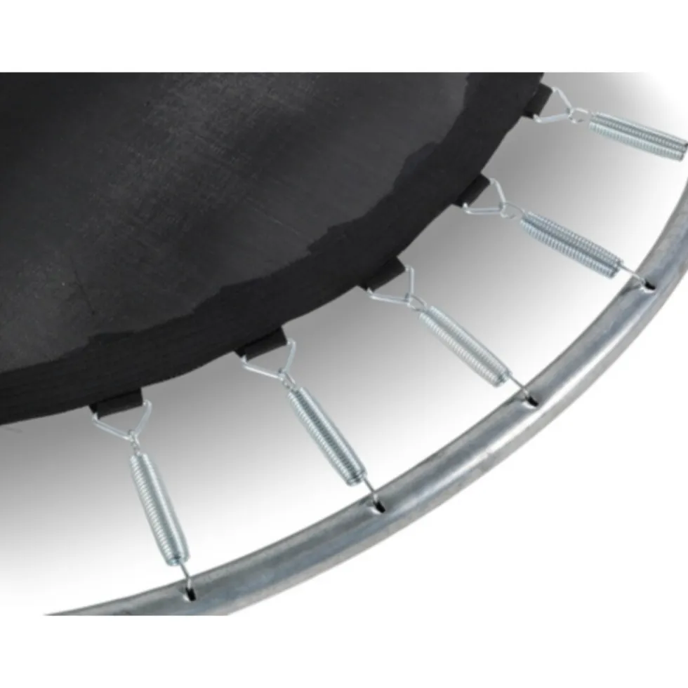 EXIT Silhouette Trampolin + Sicherheitsnetz 183 (6ft)Schwarz