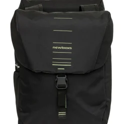 Fahrrad-Doppelpacktasche Vigo Double, schwarz-grün