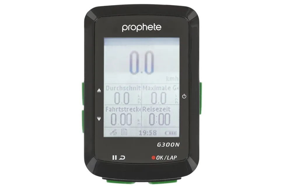 Fahrradnavigationssystem, GPS Computer, 14 Funktionen inkl. Lenkerhalterung,