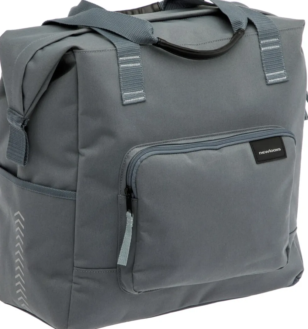 Fahrrad- Shoppingtasche "Tulum Camella", grau