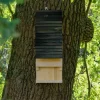 Fledermauskasten mit Belüftungsschlitzen, Nisthilfe zum Aufhängen