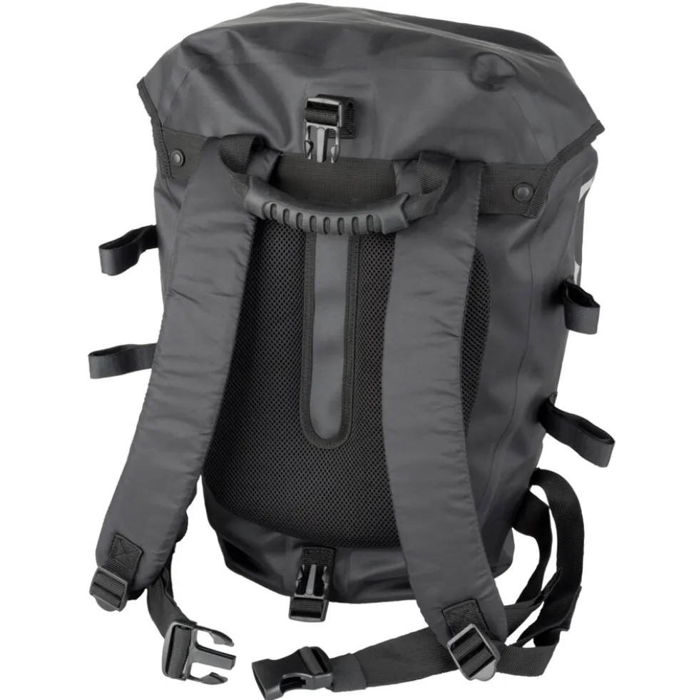 Fox Line Rucksack wasserdicht schwarz/grau