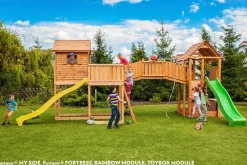 FUNGOO MAXI SET Spielturm Klettergerüst SIZED PLAZA
