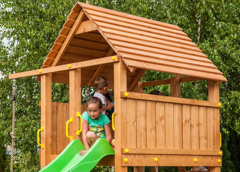 FUNGOO MAXI SET Spielturm Klettergerüst SPIDER LAND