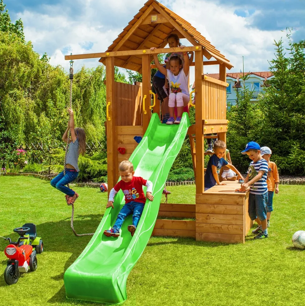FUNGOO Spielturm Klettergerüst FORTRESS Toybox