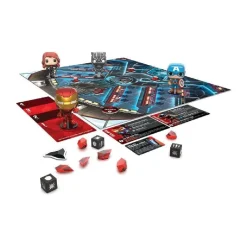 Funko - Strategie-Spiel - Funkoverse Marvel + Erweiterung Brettspiel Superhelden Avengers