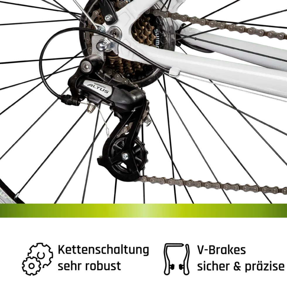 Galano Berlin 700c Tandem Fahrrad Cityrad Trekkingrad 28 Zoll Touring Bike 21 Gänge