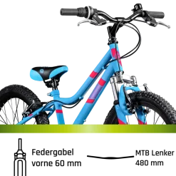Galano GA20 Kinderfahrrad 20 Zoll 120 - 135 cm Mädchen Jungen Fahrrad ab 5 Jahre Mountainbike 7 Gänge MTB Hardtail Kinder Fahrrad