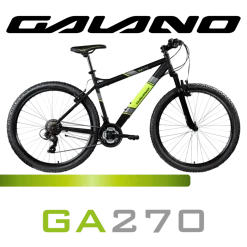 Galano GA270 Mountainbike 27,5 Zoll Fahrrad Hardtail MTB 21 Gänge Damen Herren 160 - 175 cm V-Brakes